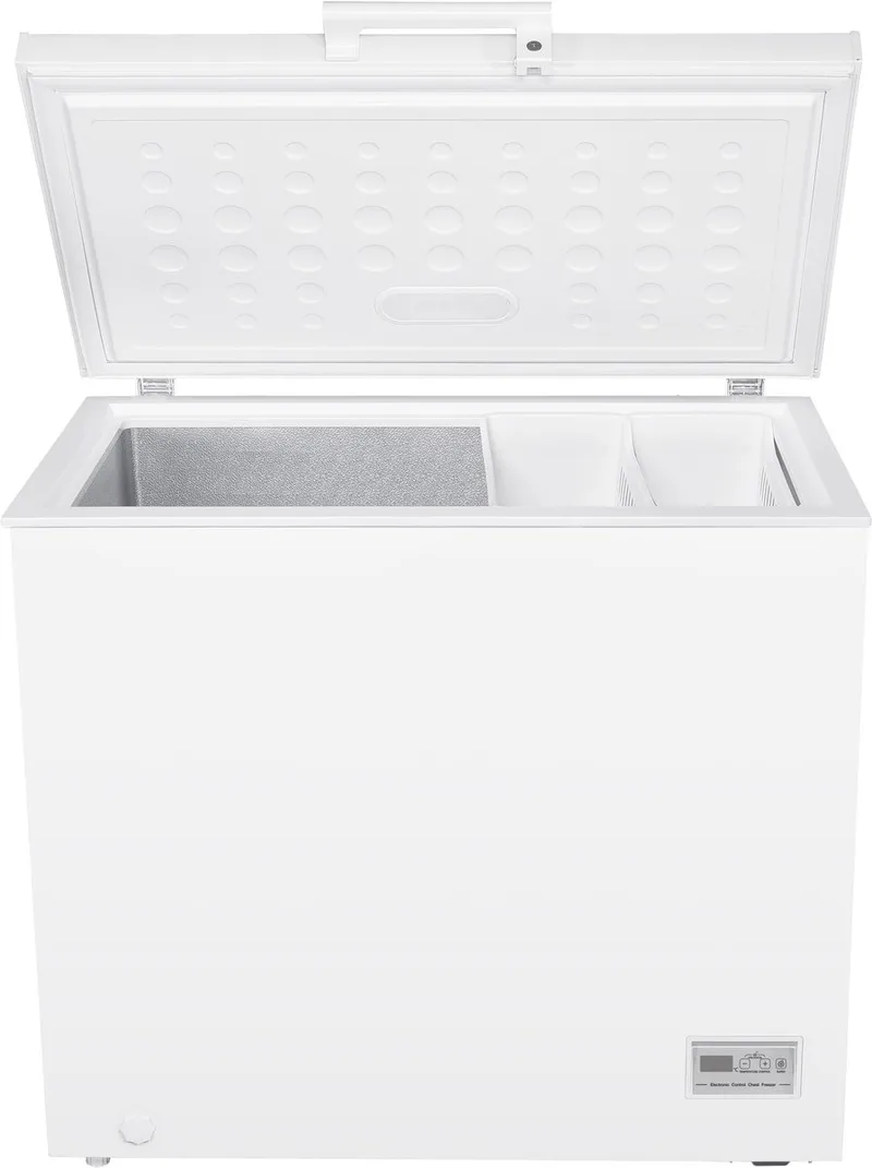 GT200-HE-040CW - Vrieskist - C Label - 5 Jaar Garantie - 198 Liter - Super Vries functie by Exquisit in White – product photo