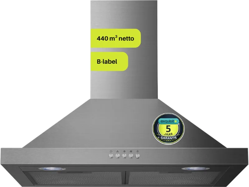 KH62-3INOX från Exquisit i Rvs – produktbild