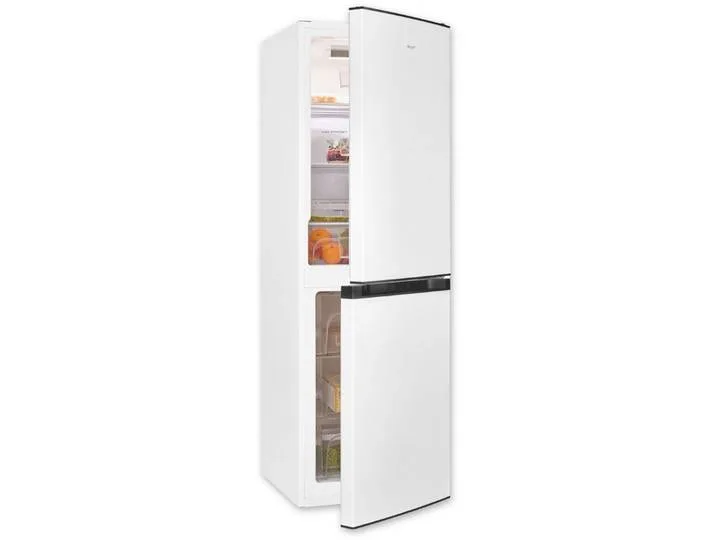 Kühl-/Gefrierkombination KGC195-65-NF-330E weiss, 157,5 cm hoch, 48,5 cm breit, 4-Sternefach von Exquisit – Produktfoto