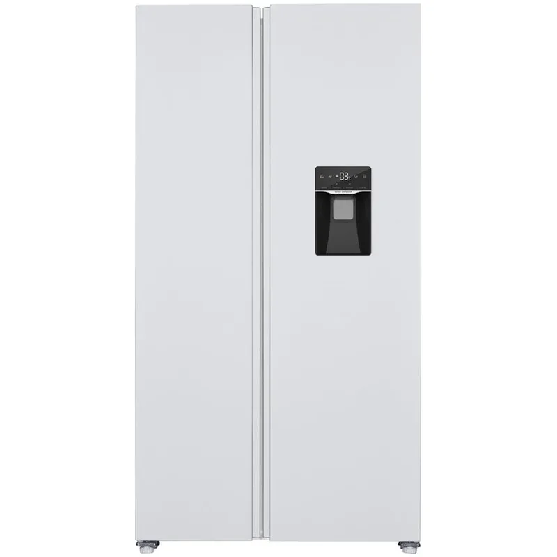 SBS146-WS-041EW Amerikaanse koelkast Wit de Exquisit – photo produit