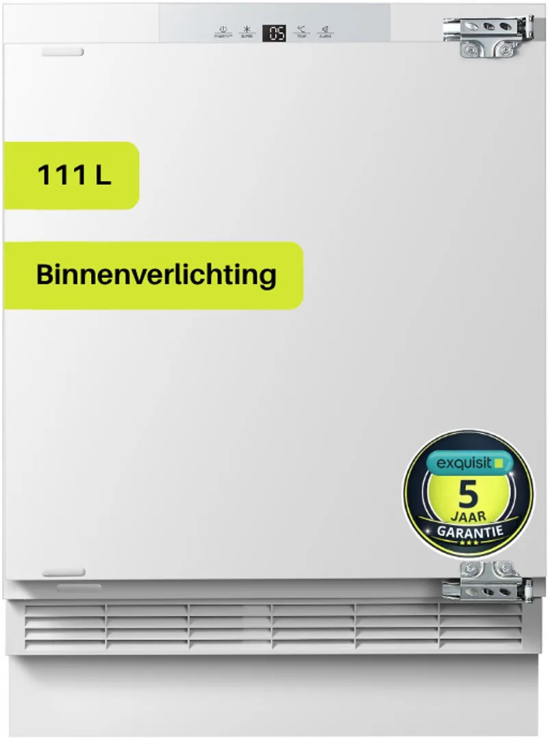 UKS130-4-FE-010E - Inbouw koelkast - 111 Liter - Deur op Deur systeem by Exquisit – product photo