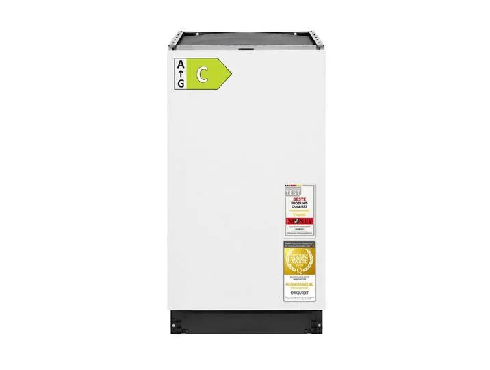 vollintegrierbarer Geschirrspüler EGSP59311-E-450C, 9,8 l, 11 Maßgedecke, LED, 2100 W, 150 cm Stromkabel, 81,5 x 44,8 x 55,0 cm fra Exquisit – produktbillede