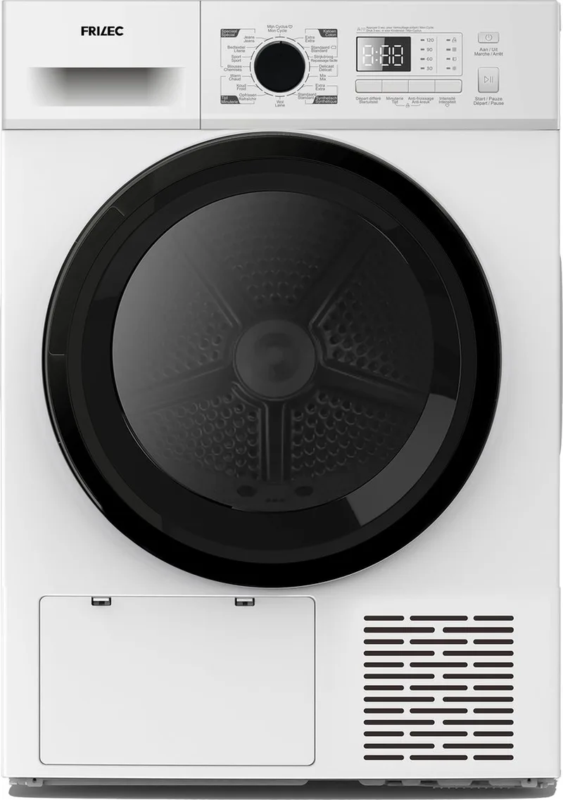 KOBLENZ8882TWP-030 - Warmtepompdroger - 8kg Laadvermogen de Frilec en Blanc – photo produit