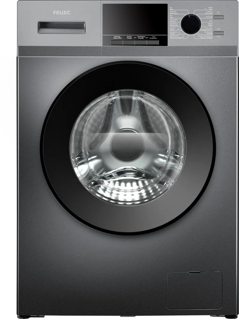 KOBLENZ9314WA-342 - Wasmachine - A Label-20% - 9 Kilo - 5 Jaar Garantie de Frilec en Gris – photo produit