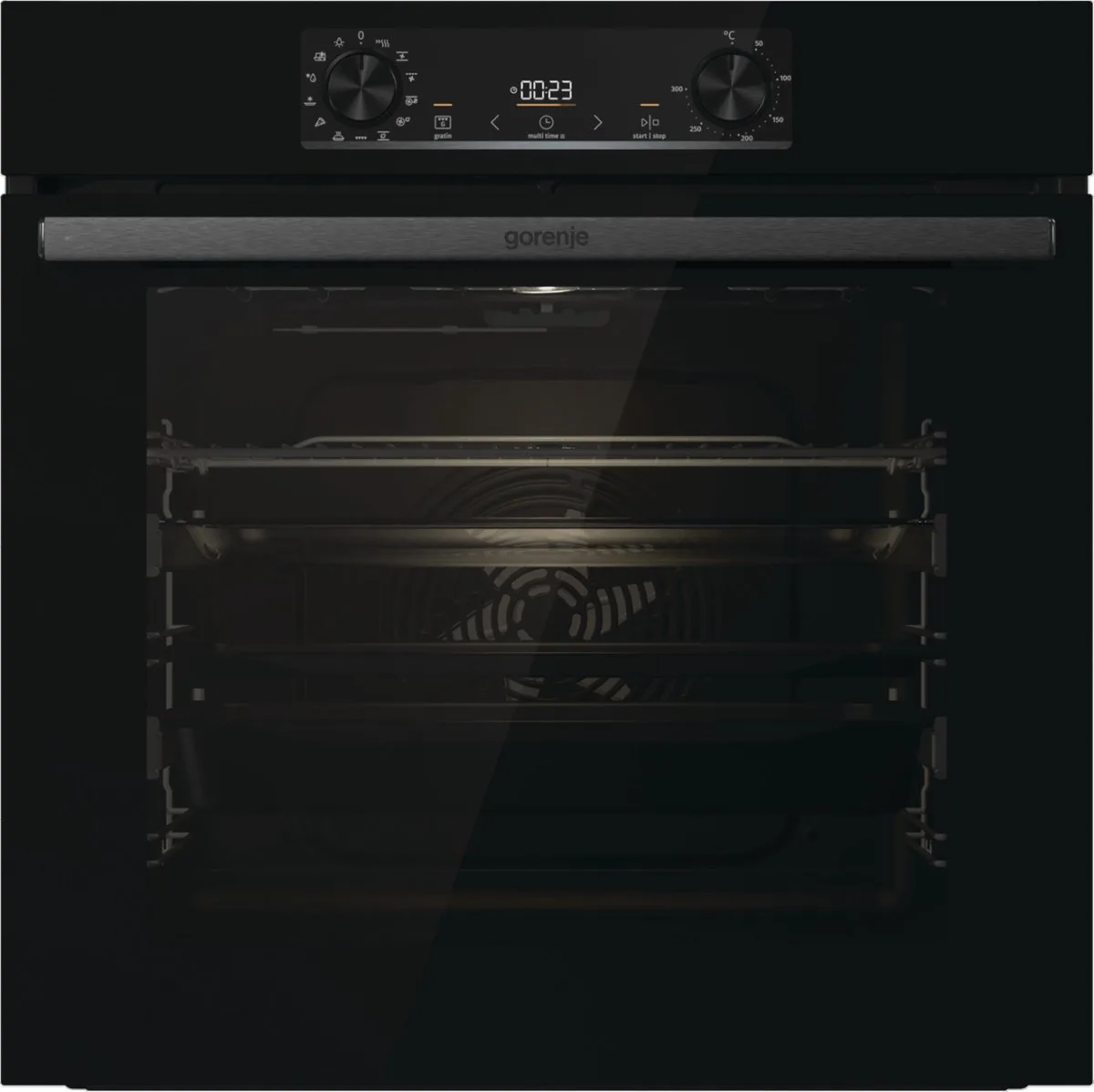 BOS6737E20FBG | Inbouwoven | 77 liter | Airfryer-functie | AquaClean-reiniging de Gorenje en Noir – photo produit
