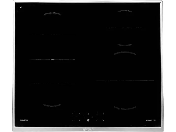 Flex-Induktions-Kochfeld GI 6421 BX , schwarz, B:59,5cm H:5,4cm T:52cm, Kochfelder, BridgeZone fra Gorenje – produktbillede
