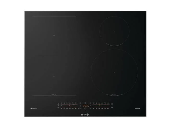 Induktionskochfeld, Schwarz, 59.5x5.4x52 cm, Küchen, Küchenelektrogeräte, Kochfelder, Induktionskochfelder fra Gorenje – produktbillede