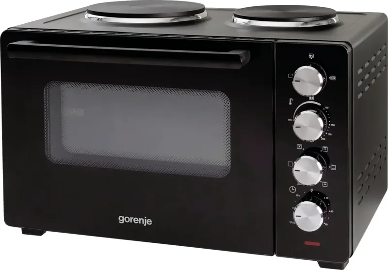 OM30GBX Backofen inkl. Kochfeld Schwarz von Gorenje – Produktfoto