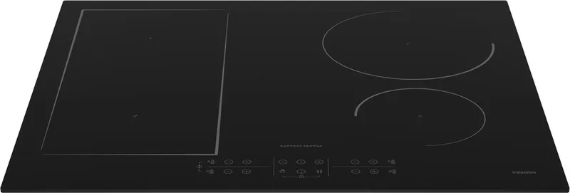GIEI 623471 MN kookplaat Ingebouwd 58 cm Inductiekookplaat zones 4 zone(s) de Grundig en Noir – photo produit