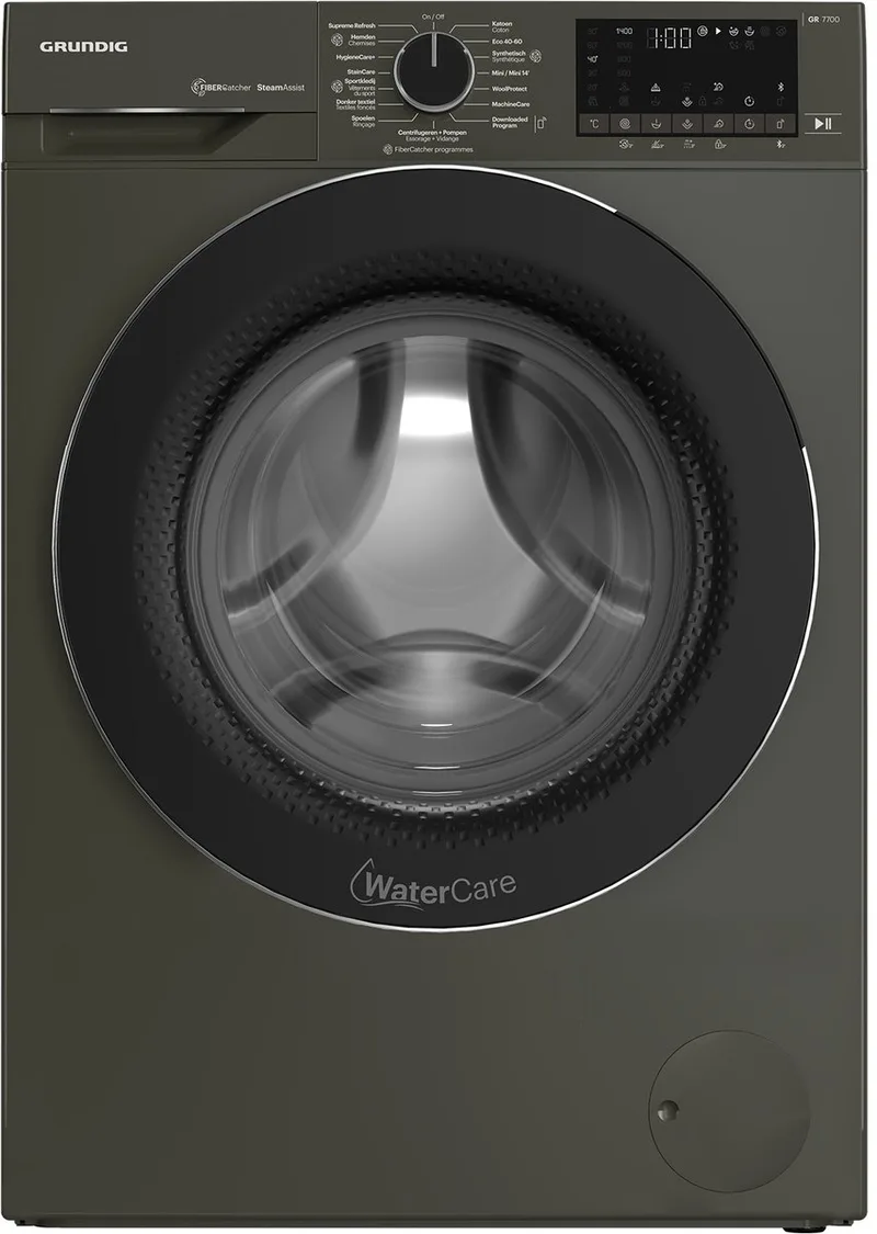 GW7P5941089M WASMACHINE - ANTRACIET INHOUD: 9 KILO / 1400 TOEREN by Grundig in Grey – product photo
