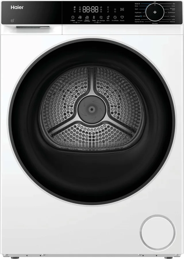 X 5 HD120-E357U1 Warmtepompdroger 12 kg - AI Dry - Lage temperatuur - hOn App - Hygiene - Inverter Motor
