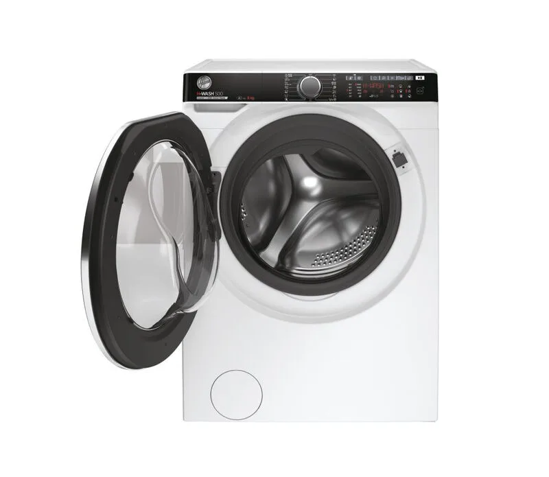 HWP 48AMBC7/1-S voorlader wasmachines, vrijstaand, 8 kg, 1400 RPM, klasse A, wit de Hoover – photo produit