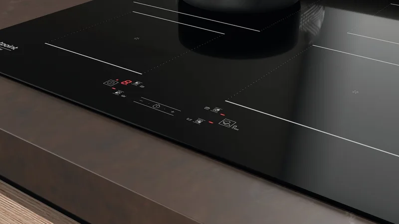HQ 5660S NE Ingebouwd 59 cm Inductiekookplaat zones 4 zone(s) by Hotpoint in Black – product photo