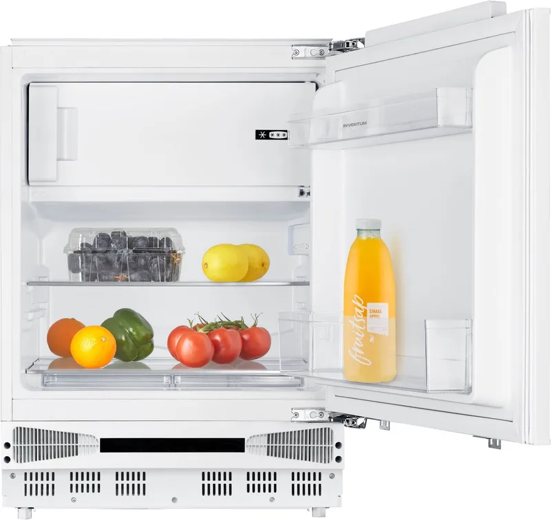 IKV0822D onderbouw koelkast 82 cm - Vriesvak - 111 liter - 2 plateaus - Deur op deur - Wit von Inventum – Produktfoto