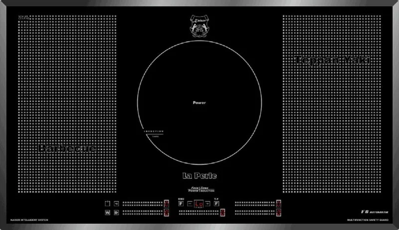 INBOW inductiekookplaat / KCT 777 FI La Perle Inductiekookplaat 77 cm by Kaiser in Black – product photo