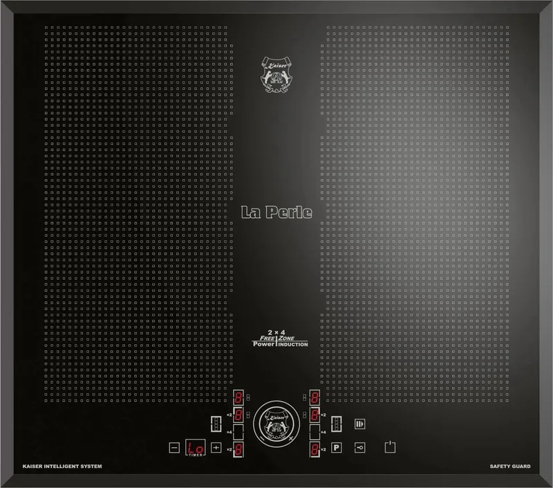 KCT 61 FI - inductiekookplaat - 60 cm - FREE ZONE met 2 FLEX inductiezones by Kaiser in Black – product photo