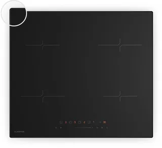 Inductiekookplaat Velaire 4-zone inbouw inductiekookplaat, 7000 W boost, touchbediening, timer, kinderslot, warmte-indicator, keramisch glas, 60 cm, - voor Keuken - Restwarmte-Indicator - Induction Hob