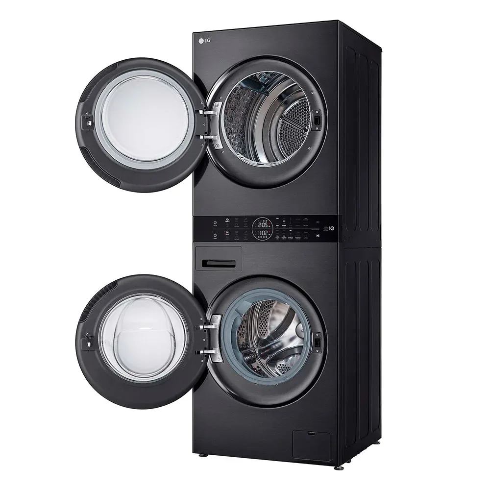Lave-linge Séchant à Chargement Frontal Tower Wt1210bbf de LG – photo produit