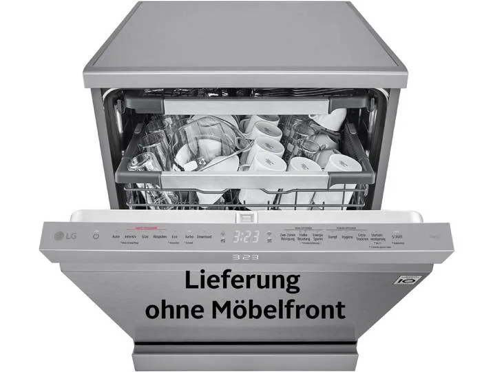 vollintegrierbarer Geschirrspüler DB597TXS, 14 Maßgedecke, Möbelfront ist nicht im Lieferumfang enthalten! fra LG – produktbillede