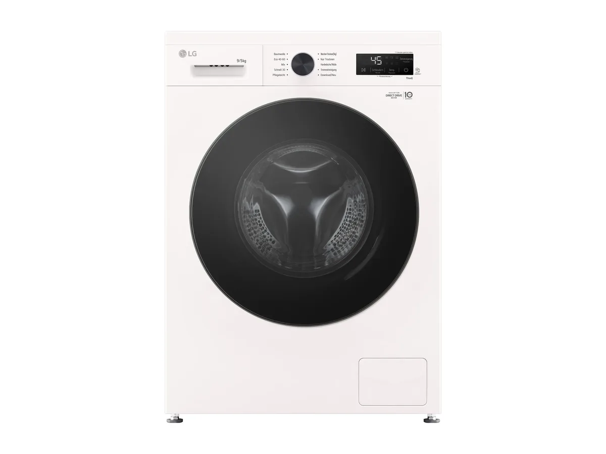 Waschtrockner »W4WB3095Y«, Waschen und Trocknen mit 9 kg Kapazität fra LG – produktbillede