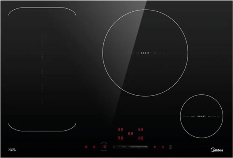 KI800IX kookplaat Ingebouwd 52 cm Inductiekookplaat zones 4 zone(s) by Midea in Black – product photo