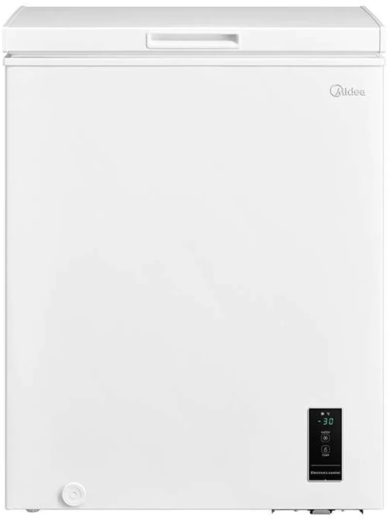 MDRC207FEE01 - Vrieskist - Wit - Vrijstaand - Compact - 142 l - E label - 182 kWh/jaar - 41 dB by Midea in White – product photo