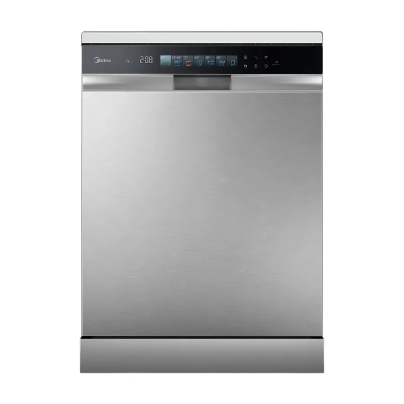 MDWEF1433GSS-W vrijstaande vaatwasser van roestvrij staal de Midea – photo produit