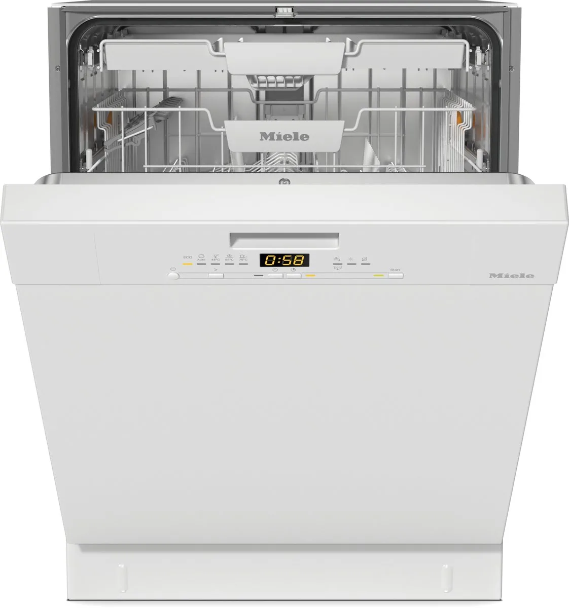 G 5132 SCU BRWS - Vrijstaande vaatwasser de Miele en Briljantwit – photo produit