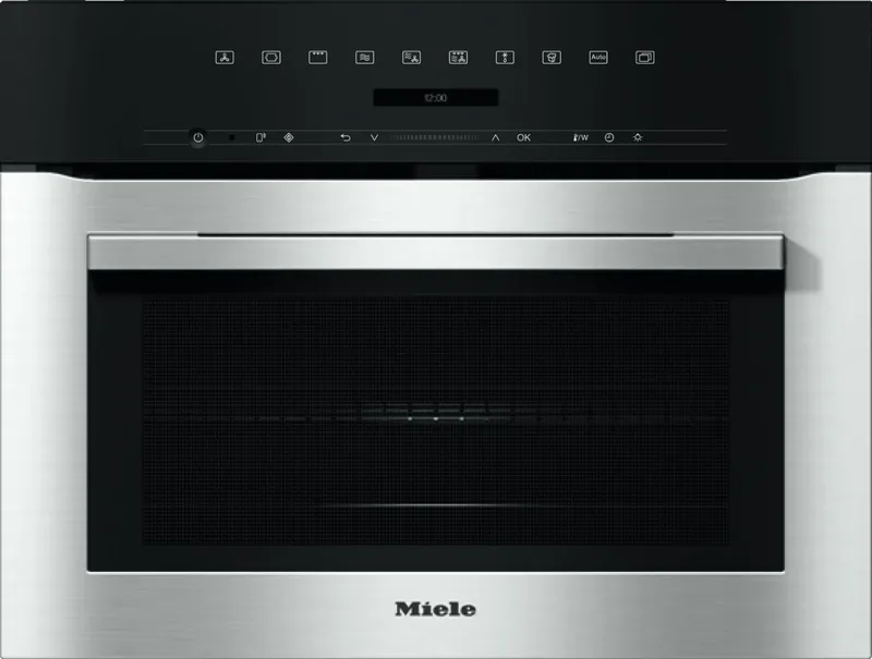 H 7140 BM Inbouw oven met magnetron Zilver by Miele – product photo