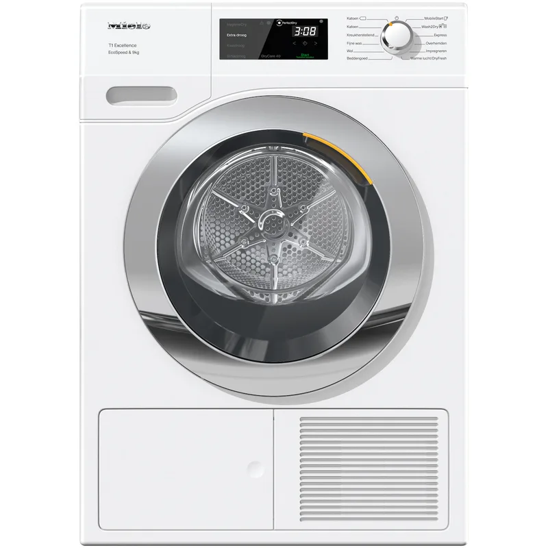 TEH 795 WP Warmtepompdroger Wit van Miele – productfoto