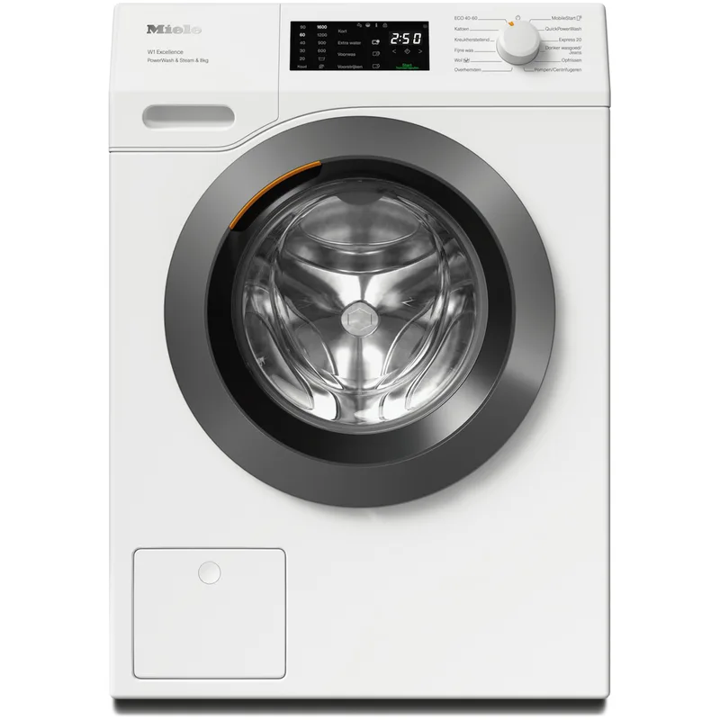 WEC 395 WPS Excellence PowerWash & SteamCare Wasmachine Wit de Miele – photo produit