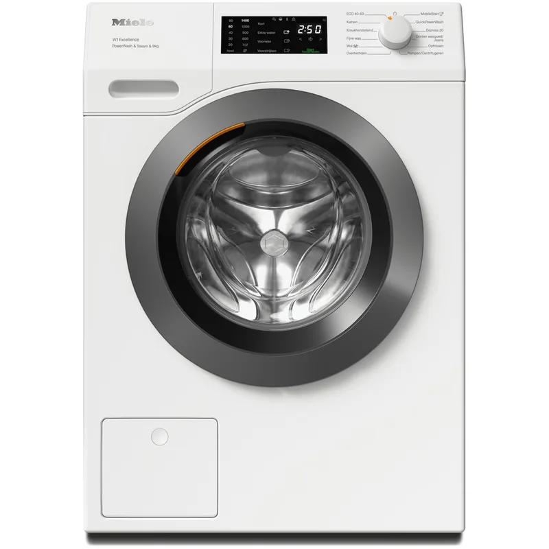 WED 395 WPS Excellence PowerWash & SteamCare Wasmachine Wit van Miele – productfoto