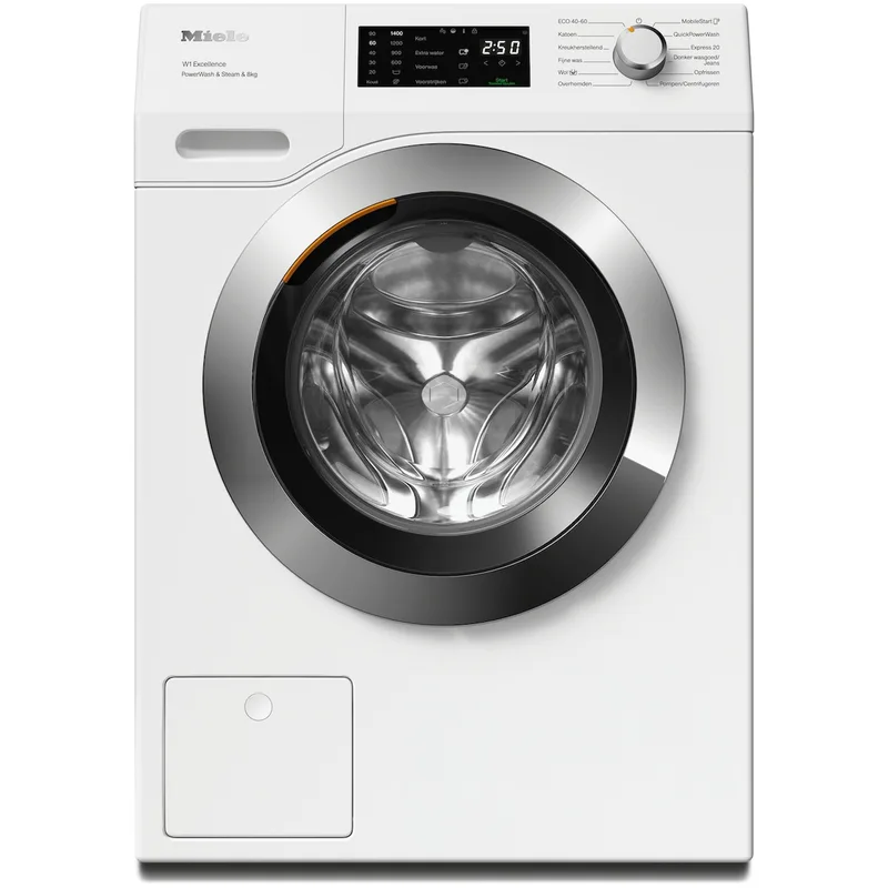 WEE 395 WPS Excellence PowerWash & SteamCare Wasmachine Wit de Miele – photo produit