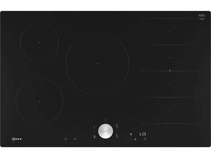 Flex-Induktions-Kochfeld N 90 T68PTV4L0, Präzise Twist Pad®-Bedienung & intuitive Flexzonen de Neff – photo produit
