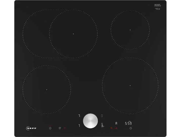 Induktions-Kochfeld N 90 T56PTF1L0, Präzise Steuerung mit Twist Pad® & Powerstufe für schnelle Hitze van Neff – productfoto
