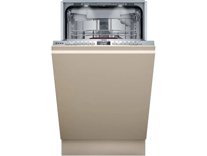 vollintegrierbarer Geschirrspüler N 50 S855EMX34E, 10 Maßgedecke, Automatische Türöffnung für Effizienz, flexible Körbe & Schubladen van Neff – productfoto