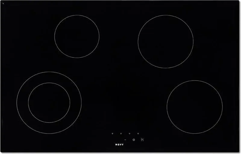 Novy 1119 - Vitrokeramisch kookplaat van Novy in Zwart – productfoto