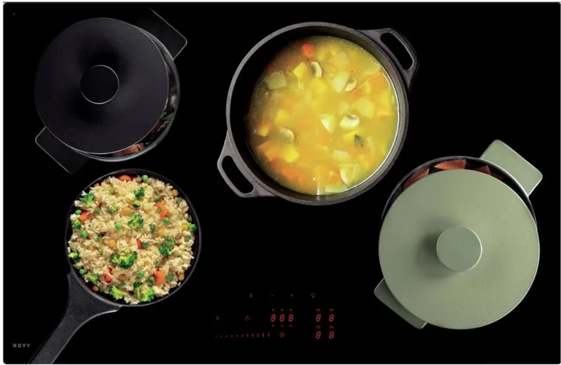Novy 1724 - Inductiekookplaat de Novy en Noir – photo produit