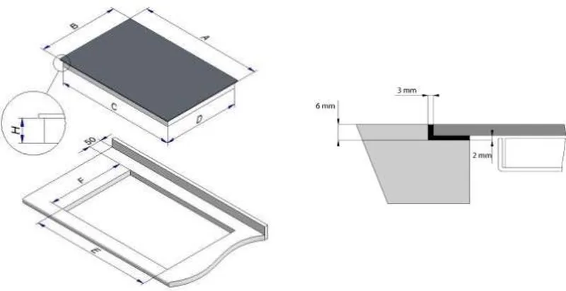 Novy 1767 - Inductiekookplaat van Novy in Zwart – productfoto