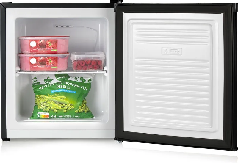 PR117DV Mini Vriezer - Kleine Diepvries - Vrijstaand - 33L - E by PRIMO in Black – product photo