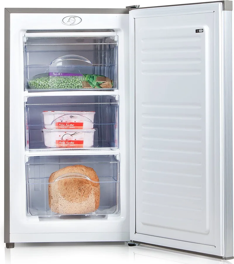 PR149DV Vriezer Tafelmodel - Diepvries Vrijstaand - 64L - D by PRIMO in Silver – product photo