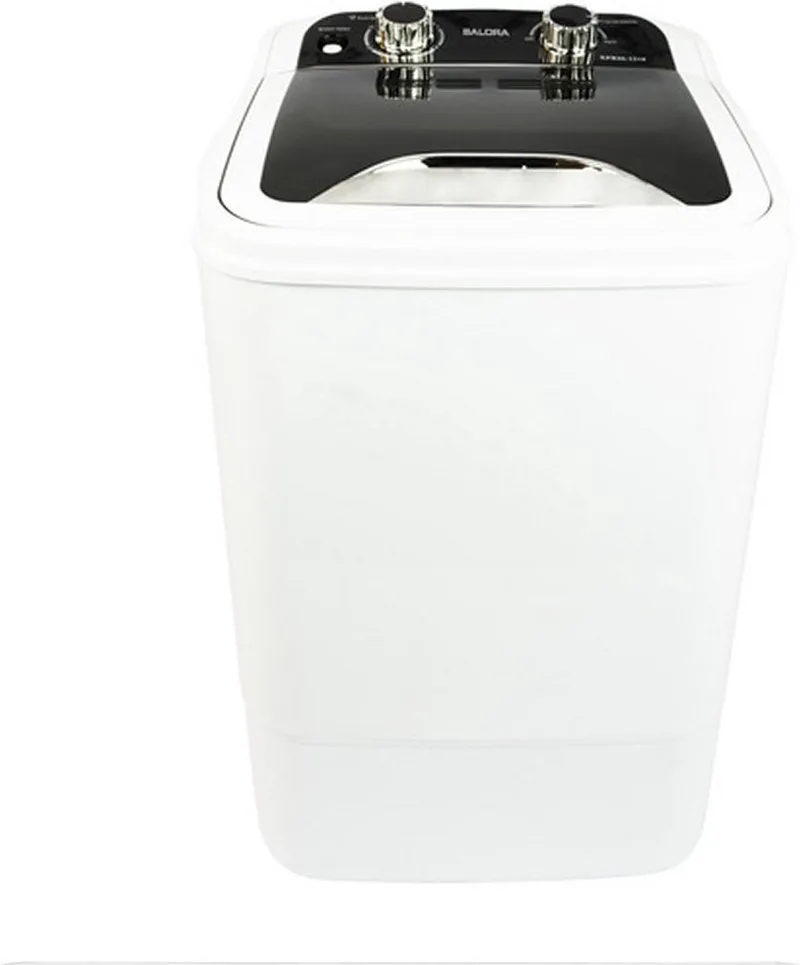 WMR5350 - Mini wasmachine - Compact wasmachine - Kleine wasmachine - Studenten wasmachine van Salora in Wit – productfoto