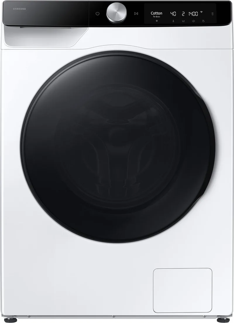 AI Wash was-droogcombinatie 6000-serie WD90DG6B85BK by Samsung in White – product photo