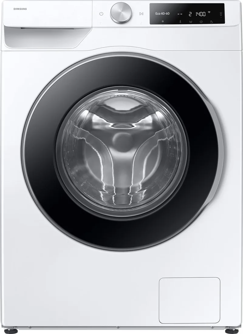 AI Wash WW11DG6B85LEU3 - 6000 serie - wasmachine - 10% zuiniger dan energielabel A - 5 jaar garantie in Nederland by Samsung in White – product photo