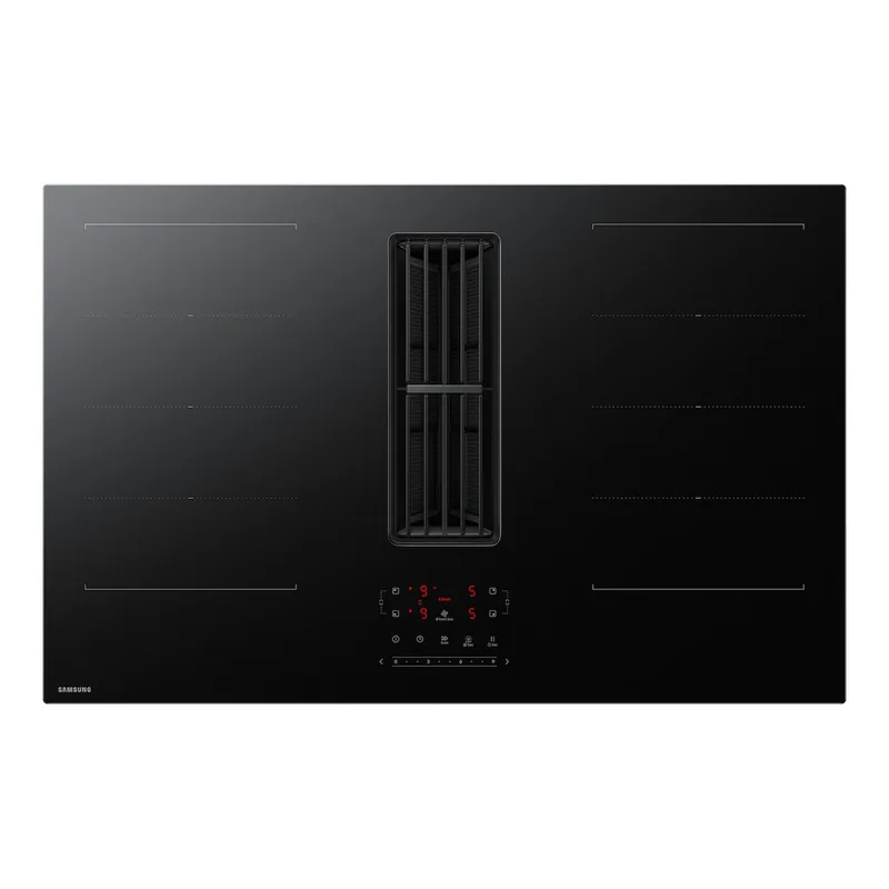 CC90H84JADUR Inductie kookplaat met afzuiging Zwart by Samsung – product photo