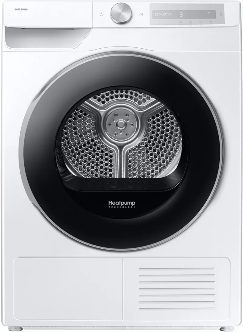 DV90DG6845LH wasdroger Vrijstaand Voorlader 9 kg by Samsung in White – product photo
