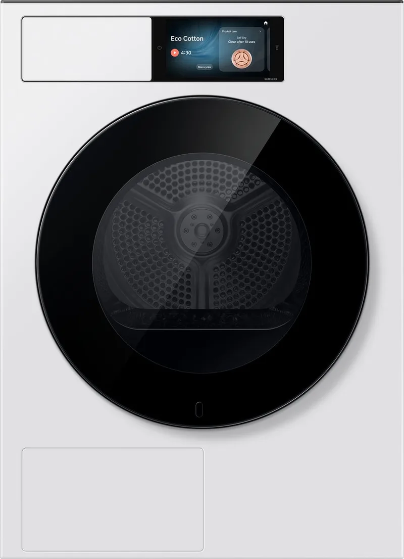 DV90F09F4WT2 - Wasdroger - Warmtepompdroger - 9kg - Energielabel A - 5 jaar garantie in Nederland de Samsung en Blanc – photo produit
