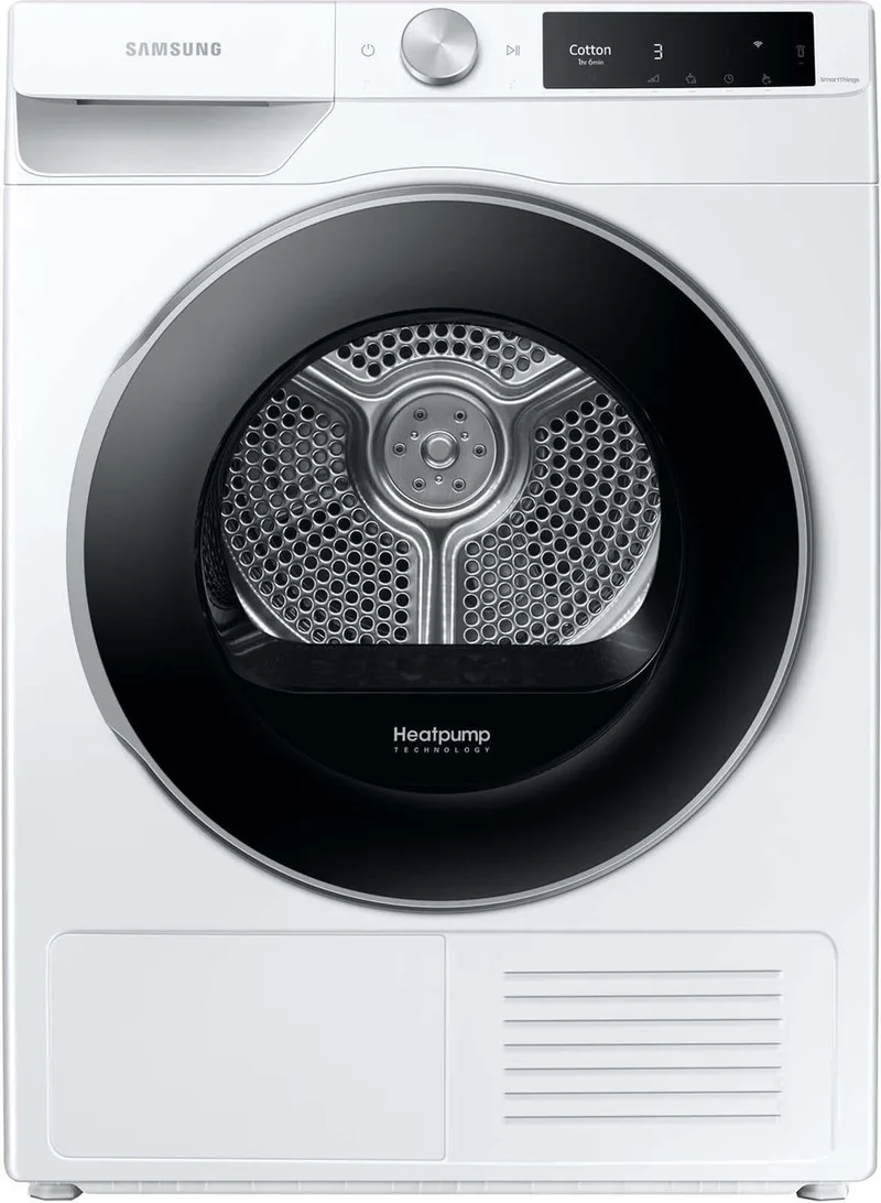 DV90T6240LE - 6000 serie - Warmtepompdroger - 9kg - 5 jaar garantie in Nederland von Samsung in Weiß – Produktfoto