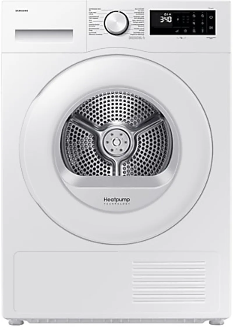 DV9UDG52A0TEEN- Wasdroger | 9 kg | OptimalDry | AI Control | Hygiene Care | SmartThings | WIFI by Samsung in White – product photo