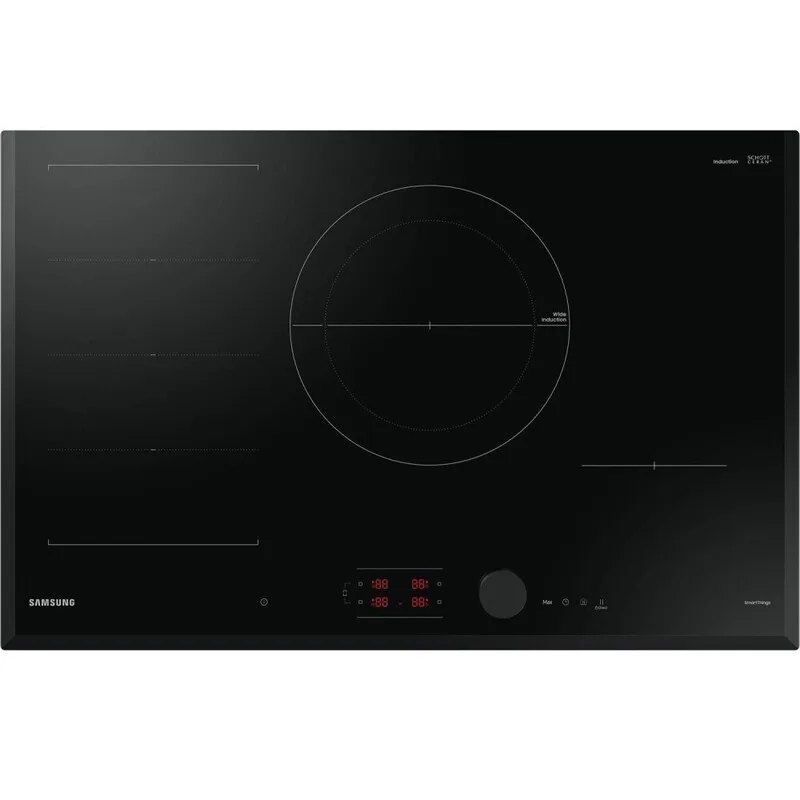 NZ84C6058KK inductiekookplaat - 80 cm breedte - 4 kookzones - zwart glaskeramiek - touchbediening de Samsung – photo produit